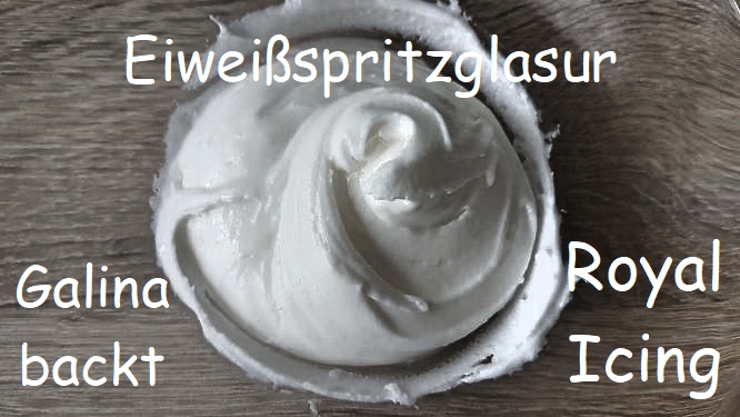 Eiweißspritzglasur/Royal Icing