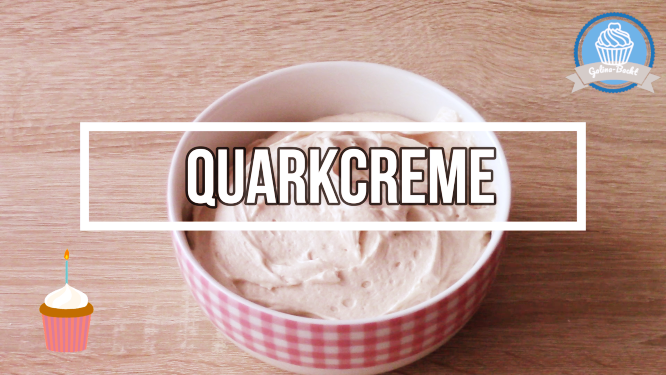 Quarkcreme für Cupcakes & Tortenfüllung