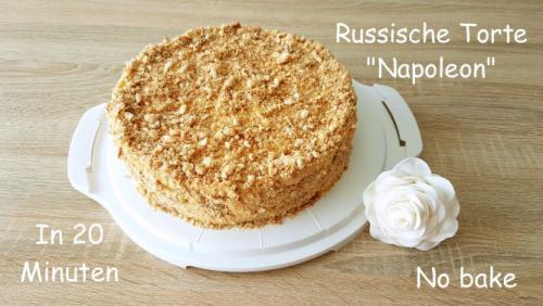 No Bake Russische Napoleon Torte